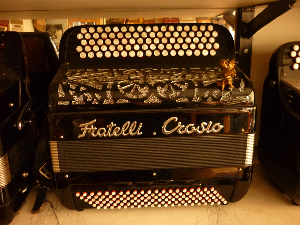 Accordeon Fratelli Crosio Trois voix piccolo basses convertisseur